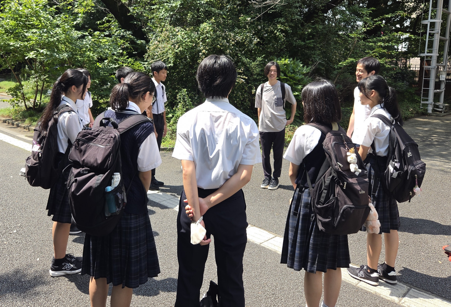 5. キャンパスツアー後の様子②